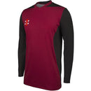 Gray Nicolls T20 Long Sleeve Junior Cricket Shirt Maroon/Black