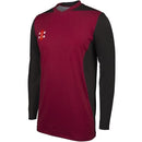 Gray Nicolls T20 Long Sleeve Junior Cricket Shirt Maroon/Black